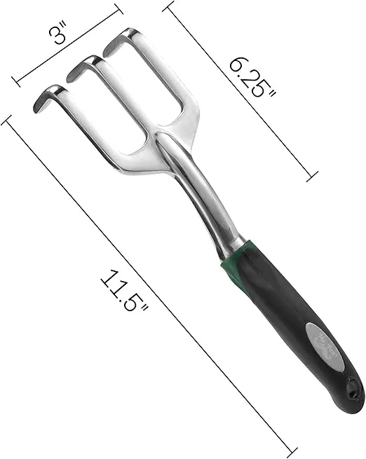 Mr. Pen- Garden Hand Cultivator, Mini Hand Rake, Hand Rake Garden Tool, Hand Cultivator, Cultivator, Hand Held Cultivator, Garden Cultivator, Garden Rake, Hand Rake, 3 Prong Garden Rake