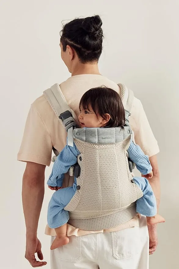 BabyBjorn Baby Carrier Harmony, 3D Mesh, Cream