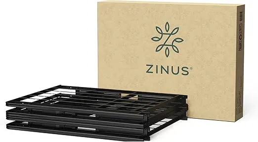 ZINUS SmartBase Tool-Free Assembly Mattress Foundation, 14 Inch Metal Platform Bed Frame, No Box Spring Needed, Sturdy Steel Frame, Underbed Storage, Queen