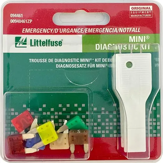 Littelfuse 094461 MINI Emergency Diagnostic Fuse Kit