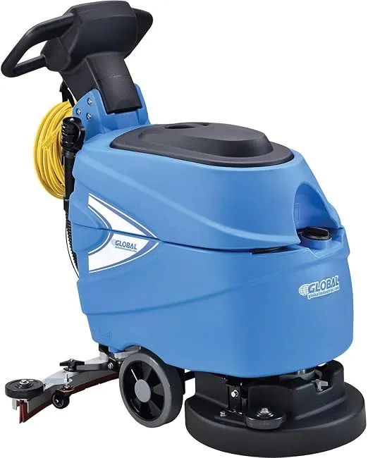 Global Industrial Corded Electric Automatic Floor Scrubber 17" Cleaning Path