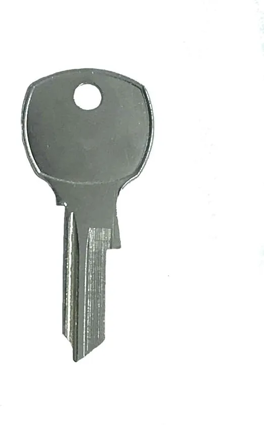 Kaba 1646 0.09 x 0.09 in. Ilco Nickel Plated Brass USPS Mailbox Key Blank44; Pack Of 10