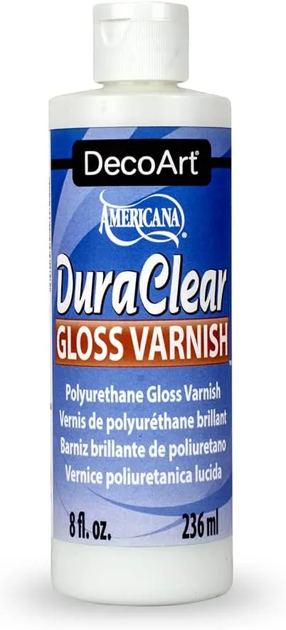 Decoart DuraClear Varnish, Gloss DS19-9, 8 fl oz Bottle