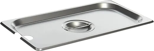 Winco 1/3 Slotted Pan Cover, Medium