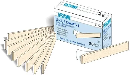 UC5100BX - Urofoam-1 Single-Sided Adhesive Foam Strap