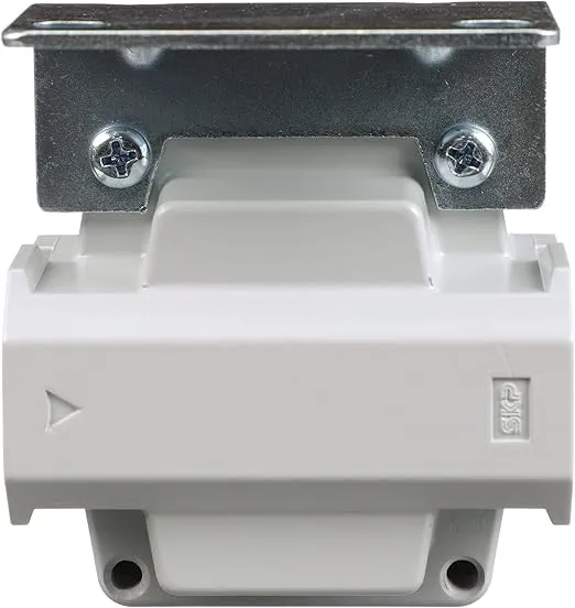 PneumaticPlus SAF400-N04B Compressed Air Particulate Filter 1/2" NPT, 10 Micron Element, Poly Bowl, Manual Drain, Bracket