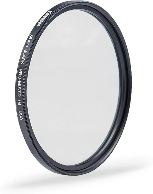 Tiffen 58BPM14 58mm Black Pro-Mist 1/4 Diffusion Camera Filter