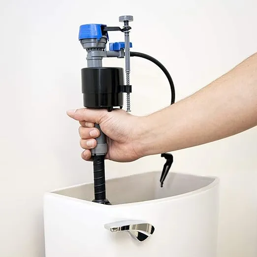 Fluidmaster 400H-002 Performax Universal Toilet Fill Valve High Performance Tank and Bowl Water Control, 1-Pack, Multicolor