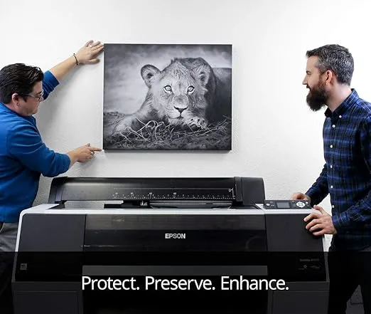 Timeless Archival Print Varnish - 1 Quart Glossy Finish - Premium Water-Based Canvas Coating with Fade Protection