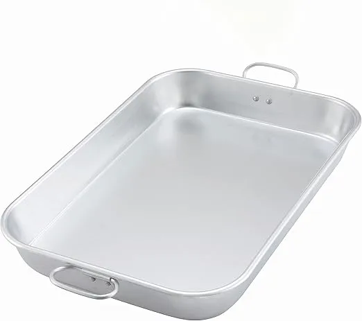 Winco ALBP-1218 Winware 12 18-Inch by 2-1/4-Inch Aluminum Bake Pan with Drop Hand