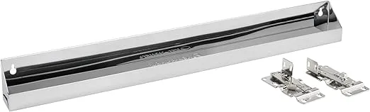 Rev-A-Shelf 28 in Stainless Steel Tip-Out Tray, Silver