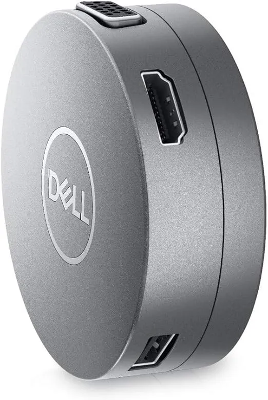 Dell DA310 Wired USB 3.2 Gen 2 (3.1 Gen 2) Type-C Silver