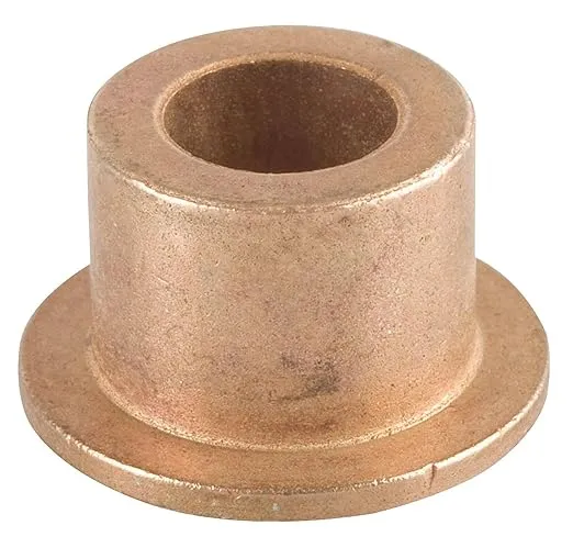 Bunting Bearings EF081010 Flanged Bearings, Powdered Metal SAE 841, 1/2 " Bore x 5/8 " OD x 5/8 " Length 7/8 " Flange OD x 1/8 " Flange Thickness (3 Pack)