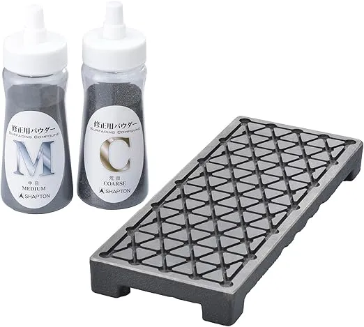 SHAPTON 0501 Naoru Correction Powder with Rough and Medium Grams