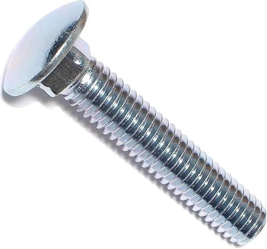 014973231170 Carriage Bolts, 3/8-16 x 2-Inch, 100-Piece