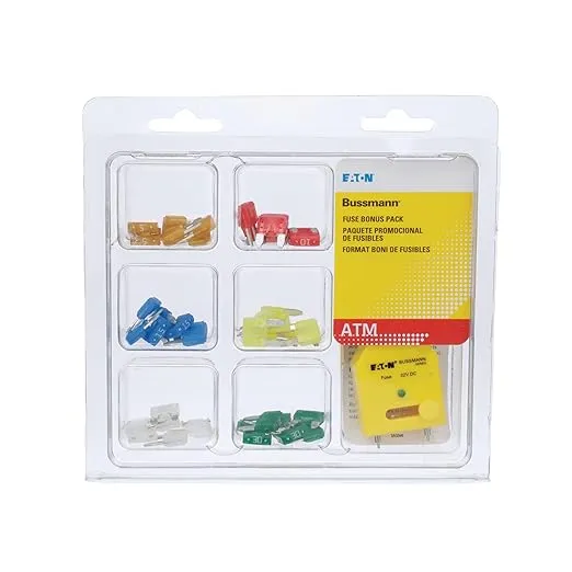 Bussmann Series Assorted ATM Blade Fuse Kit - 42 Pieces