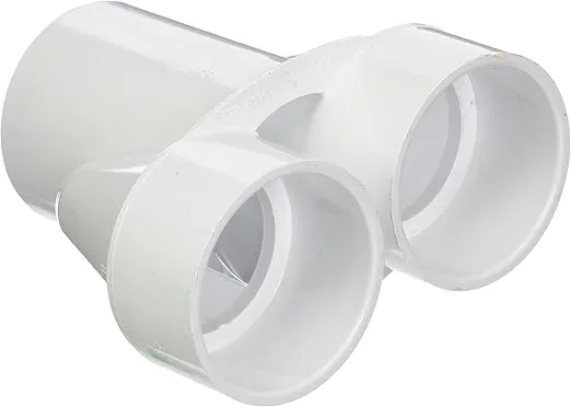 Waterway Plastics 806105121370 2 Inch S X 2 Inch S X 2 Inch S Manifold Wye