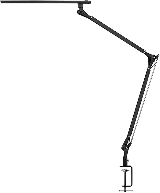 E7 LED Desk Lamp with Clamp (Black) by Uplift Desk