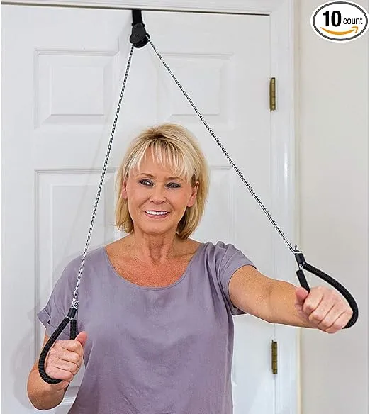 J.H. Smith Company Over the Door Exerciser,black,One-Size