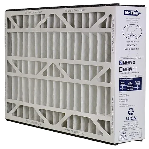 Trion 255649-105 Filter, 16" x 25" x 5"
