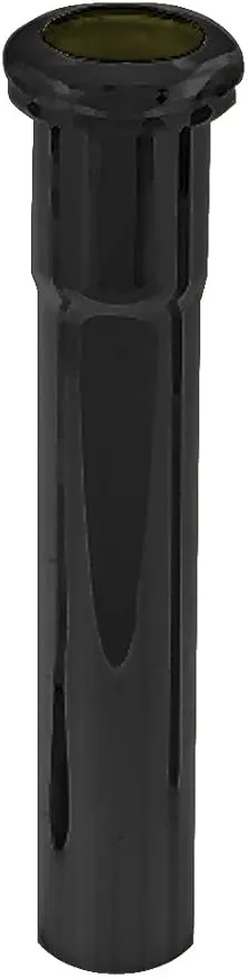 Westbrass D420-62 1-1/4" x 8" Slip Joint Extension Tube, Matte Black