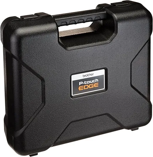 Brother PTE300 Handheld Industrial Laminate Label Printer with Li-ion Battery and Carry Case - Up to 18mm Labels