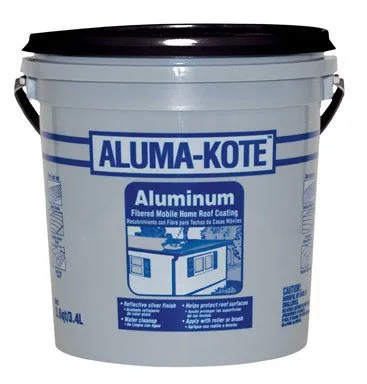Gardner Aluma-Kote Gloss Silver Fibered Aluminum Roof Coating 1 gal.
