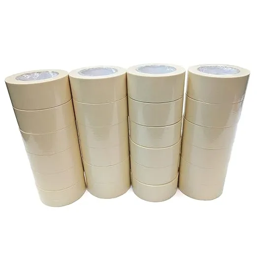 Shurtape CP105 General Purpose Masking Tape, 1.88 inch x 60 yard, Beige, Made In USA, Removes Easily Without Leaving Sticky Residue, Easy-to-Tear Masking Tape