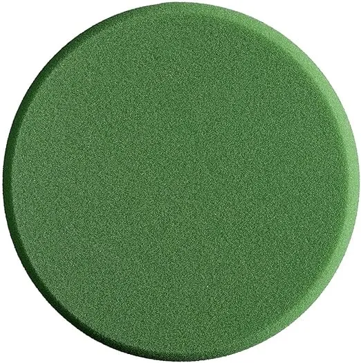 Sonax 493000 6" Polishing Pad, Green (Medium), Orange