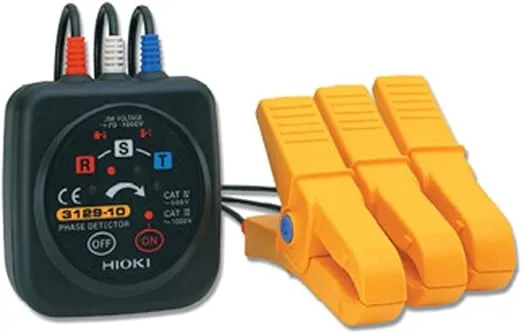 Hioki 3129-10 PHASE DETECTOR Phase Rotation Meter