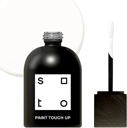 soto White Paint Touch Up, Appliance + Porcelain, High-Gloss Finish (No. 02 Oxman White) - 1.5 Ounces/45 Milliliters of Enamel + Bathtub Repair for Tub, Tile, Appliances, Interior/Exterior
