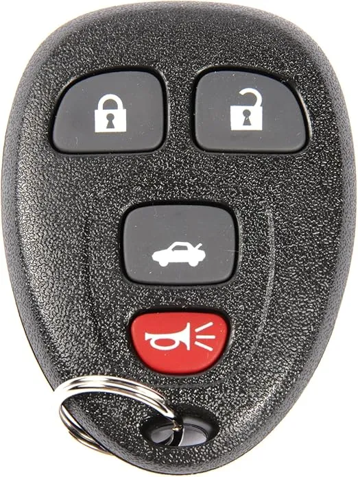 ACDelco GM Genuine Parts 22733523 4 Button Keyless Entry Remote Key Fob