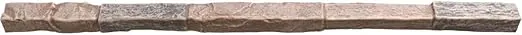 Ekena Millwork PNUTS02X48OC 48" W D x 2" H Universal Trim Sill for Stonewall Faux Stone Siding Panels, Orchard Cliff