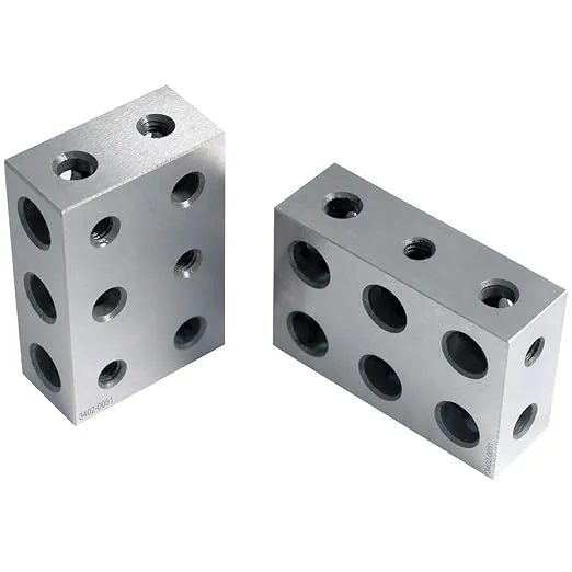 HHIP 3402-0051 1-2-3 Precision Block Set, 11 Holes (Pack of 1)