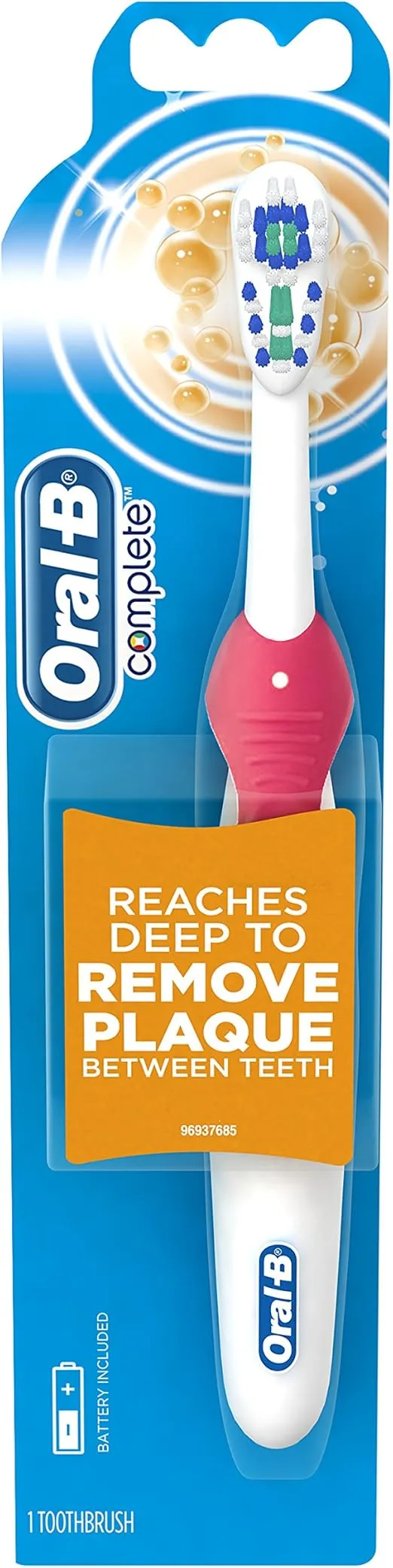Oral-B Complete Deep Clean Battery Power Electric Toothbrush (Color May Vary)