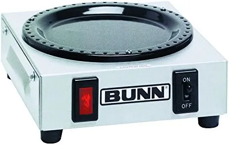 Bunn 6450.0004 Electric Coffee Pot Warmer - Single Burner by Bunn