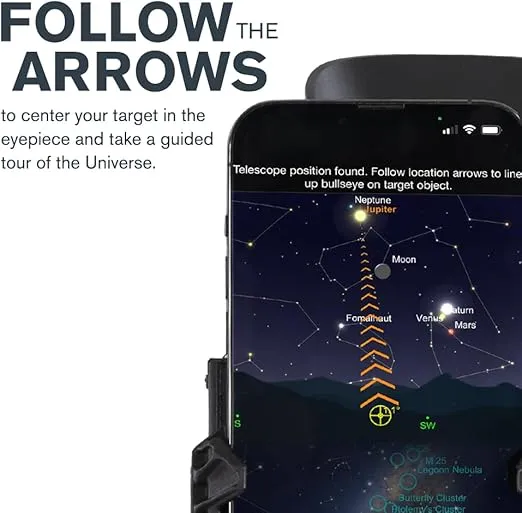 Celestron – StarSense Explorer 114mm Tabletop Dobsonian Smartphone App-Enabled Telescope – Works with StarSense App to Help You Find Nebulae, Planets & More – iPhone/Android Compatible