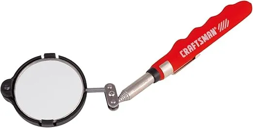 CRAFTSMAN CMMT98345 CRFT LED Inspection Mirror, Red