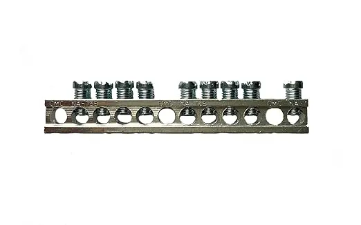 Square D SQDPK15GTA SQD PK15GTA Ground BAR KIT, Black