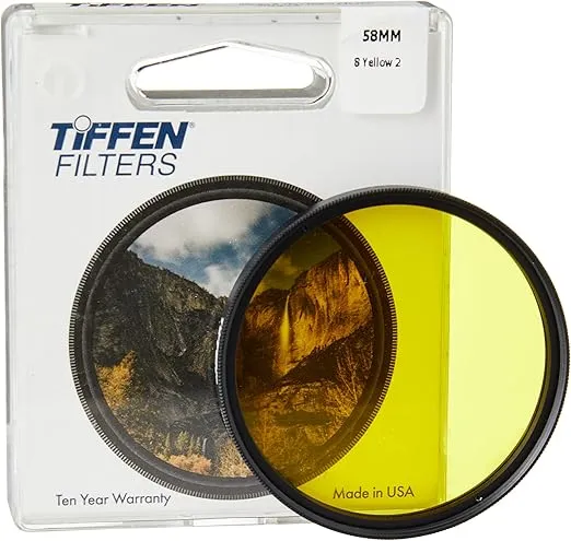 Tiffen 58mm 8 Filter (Yellow)