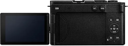 Panasonic LUMIX S9 Mirrorless Camera, 24.2MP Full Frame with Phase Hybrid AF, New Active I.S. Technology - DC-S9BODYK (Black)