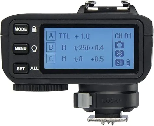 Godox X2T-N TTL Wireless Trigger, 1/8000s High-Speed Sync 2.4G TTL Transmitter, Compatible with Nikon Cameras (X2T-N)