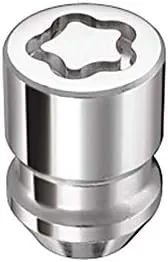 McGard 24157 Chrome Wheel Lock Set, Cone Seat, M12x1.5 Thread, 13/16 Key Hex