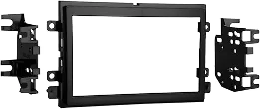 Metra 95-5812 Double DIN Installation Kit Fits SELECT 2004-2019 Ford Vehicles -Black.