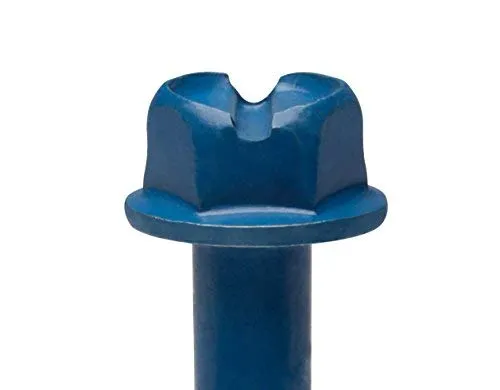 CONFAST 3/16" x 4" Hex Head Concrete Screw Anchor with Drill Bit for Anchoring to Masonry, Block or Brick (100 per Box)