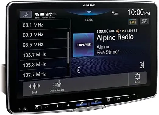 Alpine iLX-F511 Halo11 Multimedia Receiver with 11-inch Floating HD Touchscreen Display