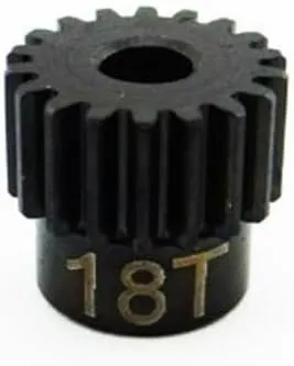 Hot Racing CSG18M05 18t 0.5 Mod Hardened Steel Pinion Gear 1/8 Bore