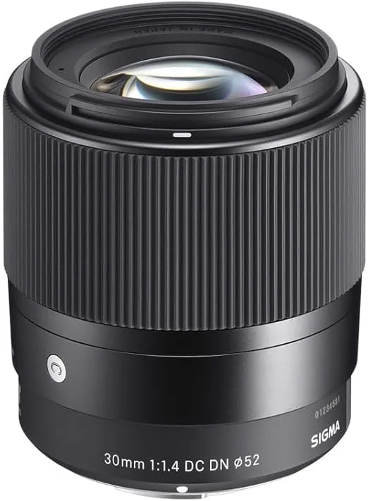 Sigma 30mm F1.4 Contemporary DC DN Lens for Sony E Black