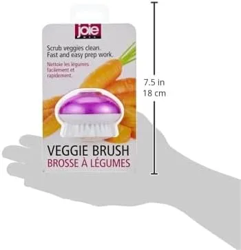 Joie Flexible Veggie Brush - Green