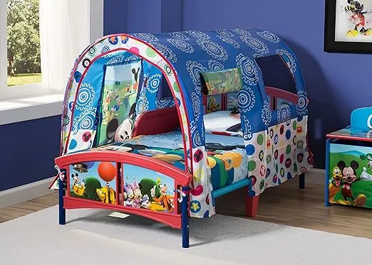 Delta Children Toddler Tent Bed, Disney Mickey Mouse